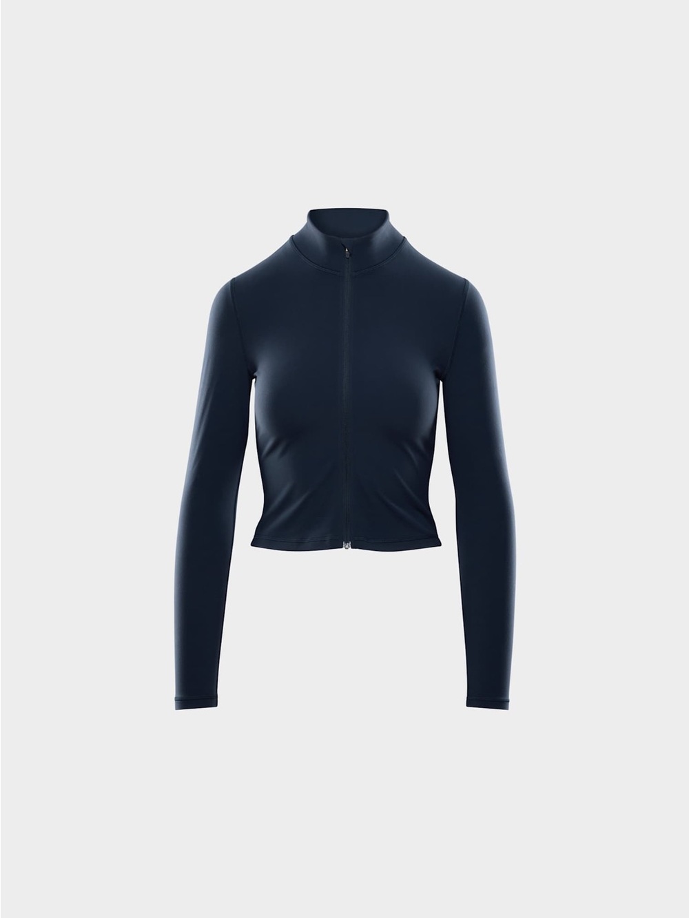TNA Action Navy Blue Zip Up Size Small